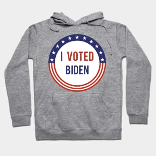 I Voted Biden Hoodie